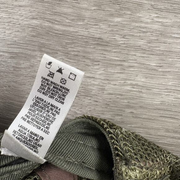 Budweiser Men's Hat Green Cap Mesh Snapback Proud To Serve Military Trucker - Picture 9 of 15